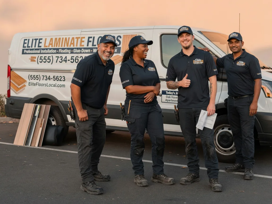 Laminate flooring installation company in Wright, KS